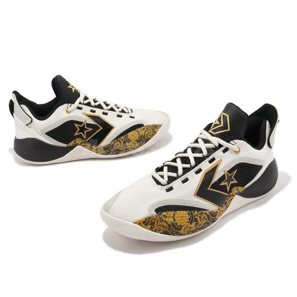 Converse All Star BB Shift Black Gold Baroque White Men Basketball Shoes… - Picture 6 of 10